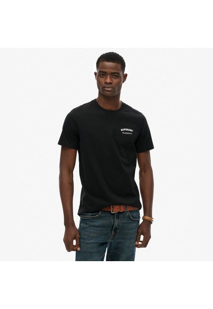 Superdry Camiseta Manga Corta Para Hombre British Design Relaxed Tee Superdry