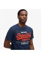 Superdry Camiseta Manga Corta Para Hombre Duo Vintage Logo Superdry de Superdry