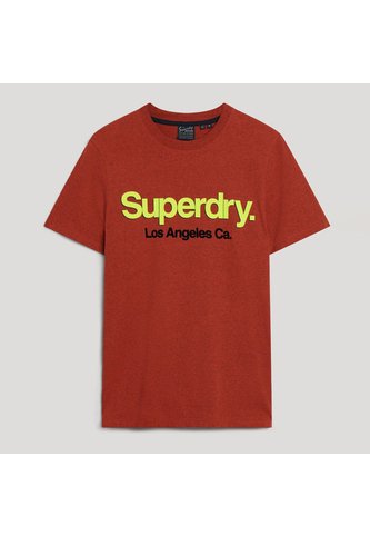 Superdry Camiseta Manga Corta Para Hombre Core Logo Classic Washed Tee Superdry Superdry