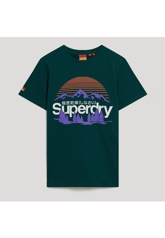 Superdry Camiseta Manga Corta Para Hombre Great Outdoors Nr Graphic Tee Superdry Superdry