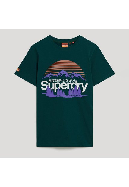 Superdry Camiseta Manga Corta Para Hombre Great Outdoors Nr Graphic Tee Superdry