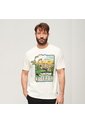 Superdry Camiseta Manga Corta Para Hombre Neon Travel Graphic Loose Tee Superdry de Superdry
