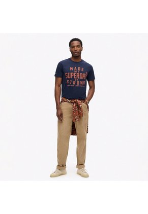 Superdry Camiseta Manga Corta Para Hombre Machined Goods Workwear Tee Superdry