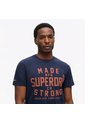 Superdry Camiseta Manga Corta Para Hombre Machined Goods Workwear Tee Superdry de Superdry