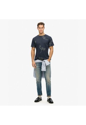 Superdry Camiseta Manga Corta Para Hombre Classic Ess Rlxd Printed Tee Superdry