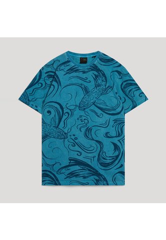 Superdry Camiseta Manga Corta Para Hombre Vintage Overdye Printed Tee Superdry Superdry