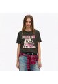 Superdry Camiseta Manga Corta Para Mujer Lo-Fi Punk Poster Relaxed Tee Superdry de Superdry