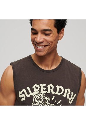Superdry Camiseta Para Hombre Tattoo Tank Superdry