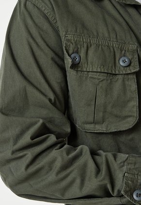 Chaqueta Verde Oliva Superdry Tropical Combat