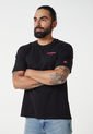 Camiseta Negro-Rosa Superdry Code Core Sport de Superdry