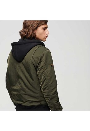 Superdry Chaqueta Casual Para Hombre Military Superdry