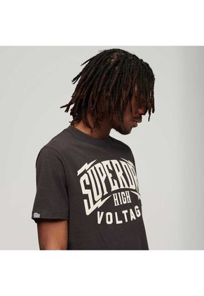 Superdry Camiseta Para Hombre Blackout Rock Graphic Superdry