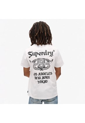 Superdry Camiseta Manga Corta Para Hombre Retro Rock Graphic Superdry