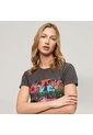 Superdry Camiseta Manga Corta Para Mujer Cali Sticker Fitted Tee Superdry de Superdry