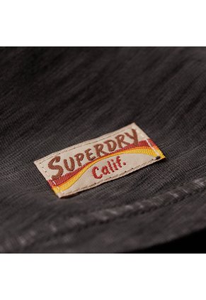 Superdry Camiseta Manga Corta Para Mujer Cali Sticker Fitted Tee Superdry