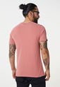 Camiseta Rosa-Salmón-Coral Superdry Vintage Shadow de Superdry