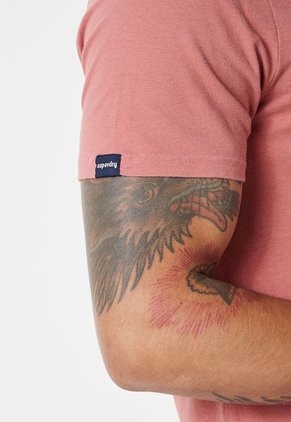 Camiseta Rosa-Salmón-Coral Superdry Vintage Shadow