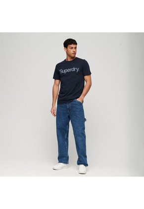 Superdry Camiseta Para Hombre Core City Loose Tee Superdry