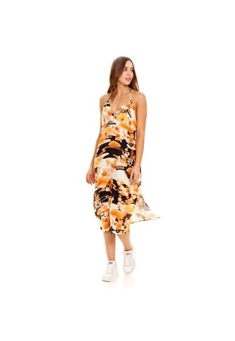 Superdry Vestido Largo Para Mujer Vintage Midi Halter Superdry Superdry