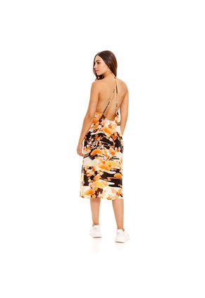 Superdry Vestido Largo Para Mujer Vintage Midi Halter Superdry