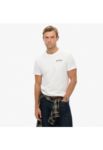 Superdry Camiseta Manga Corta Para Hombre British Design Relaxed Tee Superdry Superdry