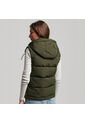 Superdry Everest Hooded Puffer Gilet Para Mujer Superdry de Superdry