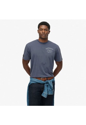 Superdry Camiseta Manga Corta Para Hombre Trade Tools Oversized Tee Superdry Superdry