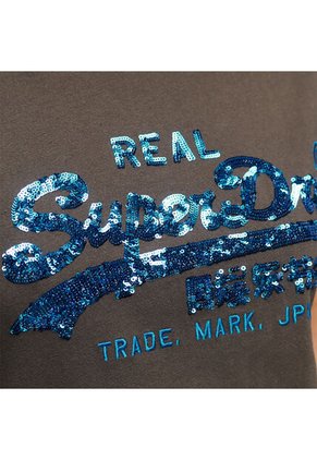 Superdry Camiseta Manga Corta Para Mujer Embellish Superdry