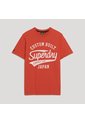 Superdry Camiseta Manga Corta Para Hombre Copper Label Script Tee Superdry de Superdry