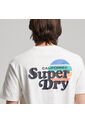 Superdry Camiseta Para Hombre Vintage Cali Stripe Tee Superdry de Superdry