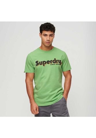 Superdry Camiseta Manga Corta Para Hombre Terrain Logo Classic Superdry Superdry