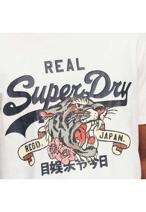 Superdry Camiseta Para Hombre Vintage Narrative Superdry