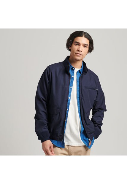 Superdry Chaqueta Casual Para Hombre Vintage Collegiate Harrington Superdry