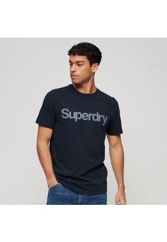 Superdry Camiseta Para Hombre Core City Loose Tee Superdry Superdry