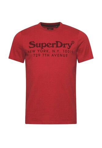 Superdry Camiseta Para Hombre Vintage Venue Tonal Tee Superdry Superdry