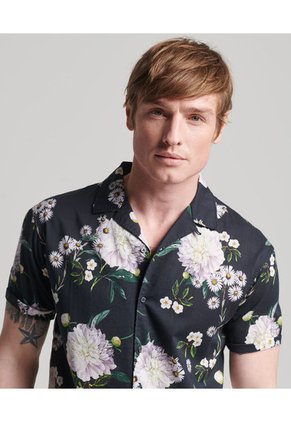 Superdry Camisa Manga Corta Para Hombre Studios Open Collar Superdry