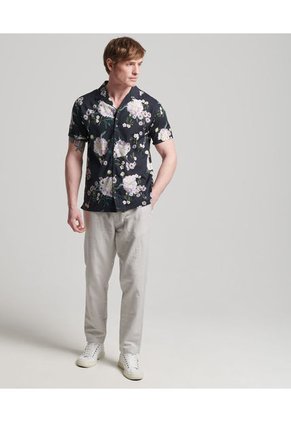 Superdry Camisa Manga Corta Para Hombre Studios Open Collar Superdry