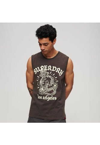 Superdry Camiseta Para Hombre Tattoo Tank Superdry Superdry
