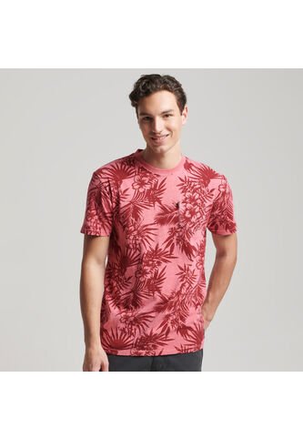 Superdry Camiseta Para Hombre Vintage Pocket Tee Aop Superdry Superdry