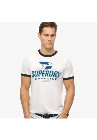 Superdry Camiseta Manga Corta Para Hombre Modern Industry Relaxed Tee Superdry Superdry