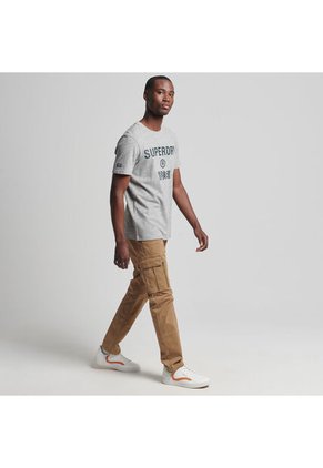 Superdry Camiseta Manga Corta Para Hombre Vintage Corp Logo Marl Superdry