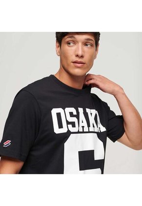 Superdry Camiseta Para Hombre Osaka Logo Loose Superdry