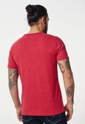 Camiseta Rojo-Blanco Superdry Vintage Logo Corporate