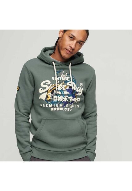 Superdry Buzo Cerrado Para Hombre Japanese Graphic Superdry