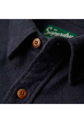 Superdry Camisa Manga Larga Para Hombre Traiman Flannel Superdry