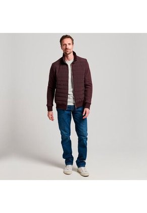 Superdry Chaqueta Padded Para Hombre Studios Padded Knit Mix Superdry