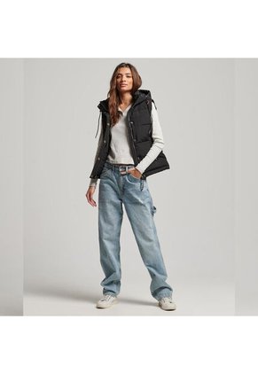 Superdry Everest Hooded Puffer Gilet Para Mujer Superdry