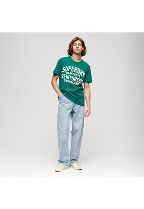 Superdry Camiseta Manga Corta Para Hombre Athletic Script Graphic Tee Superdry