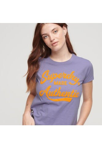 Superdry Camiseta Manga Corta Graphic Para Mujer Archive Neon Superdry Superdry