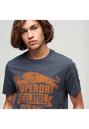 Superdry Camiseta Para Hombre Athletic College Graphic Superdry